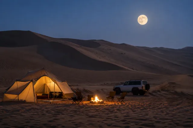 Liwa Full Moon Desert Camping