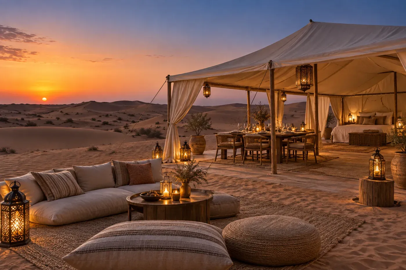 Luxury Glamping (Sonara Camp style)