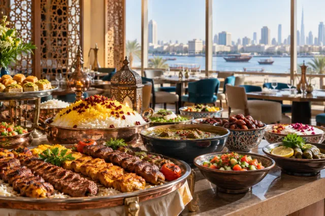 Shabestan — Persian buffet, Radisson Blu Deira