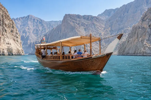 Musandam Dhow Cruise Full Day (from Khasab)