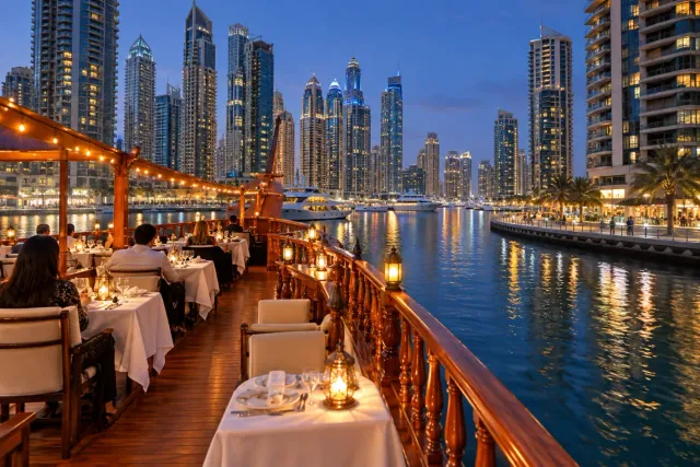 Dhow Cruise Marina (dinner)
