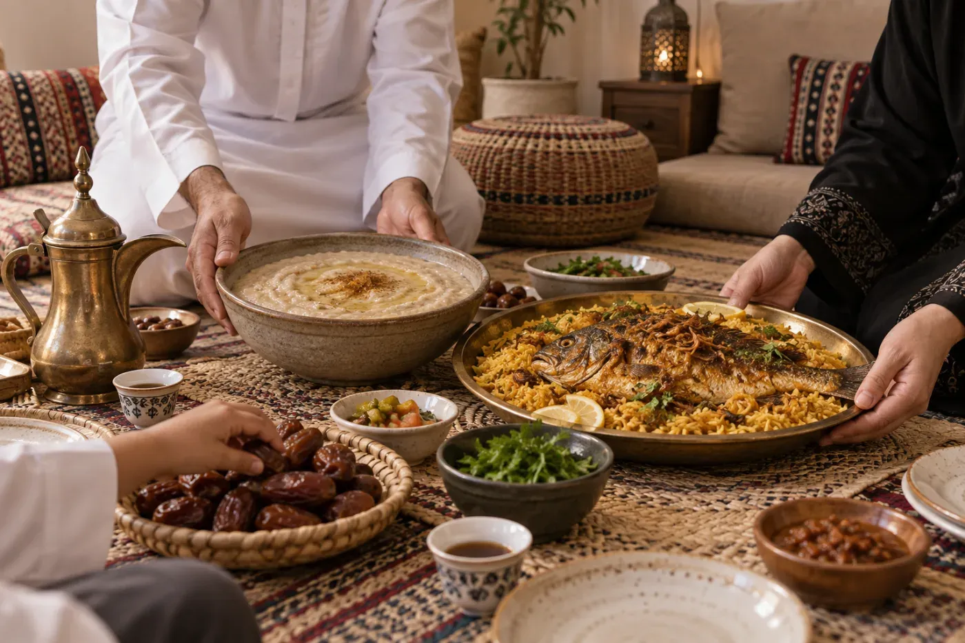 Emirati Home Dining with local hosts