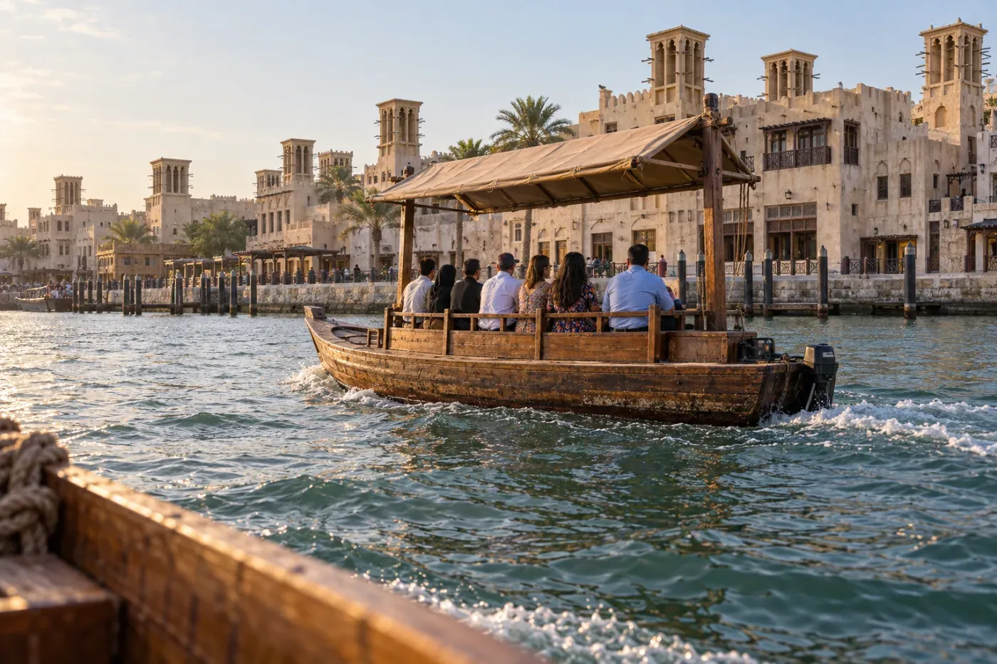 Dubai Creek Abra Ride
