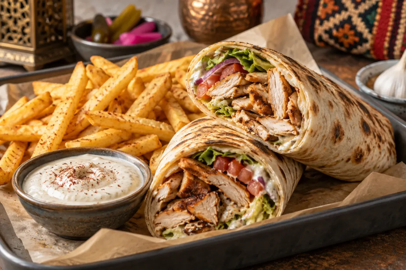 Laffah — Middle Eastern wraps