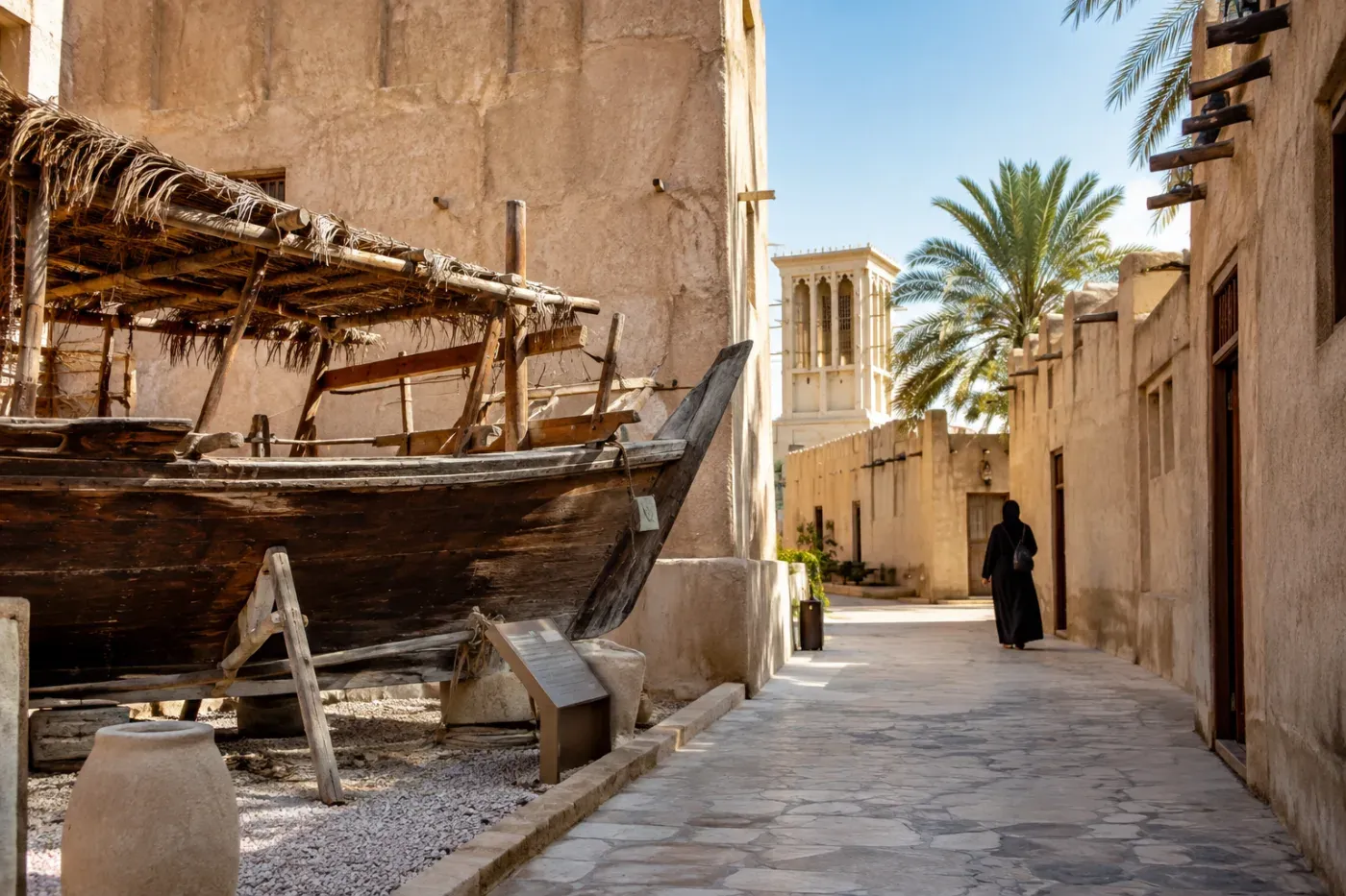 Ajman Museum + Old Town Walk
