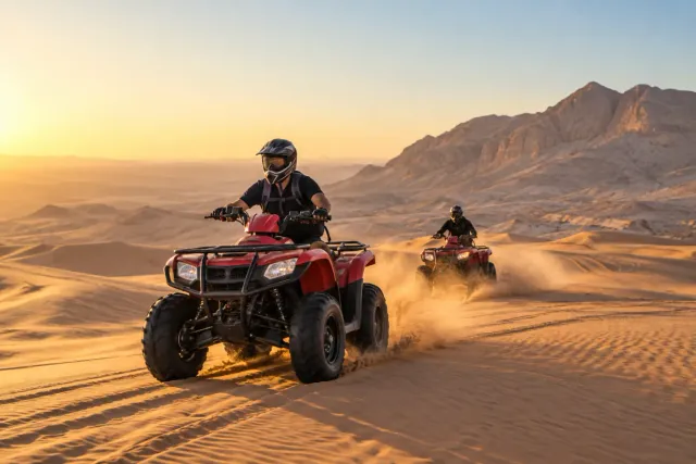 Quad Bike Jebel Hafeet Desert (1hr)