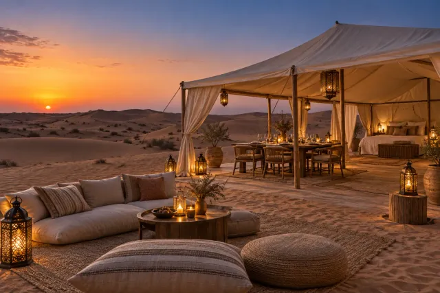 Luxury Glamping (Sonara Camp style)