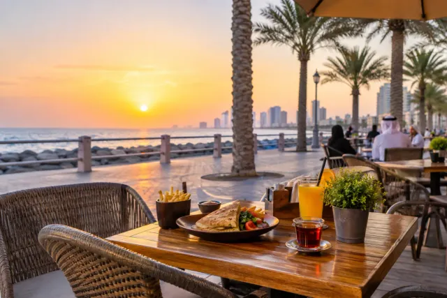 Ajman Corniche cafeterias