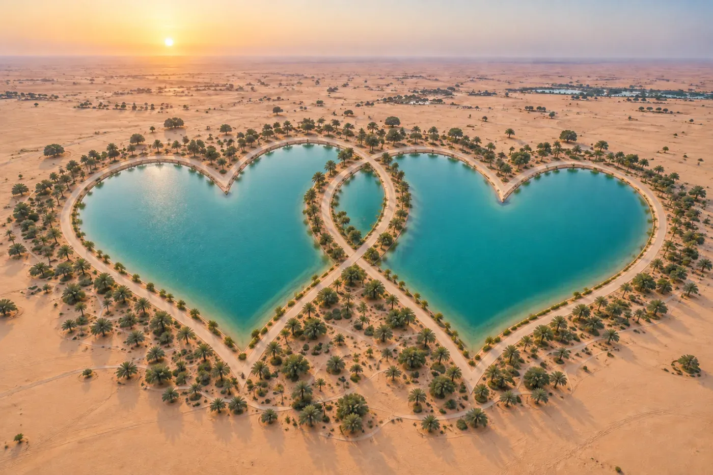 Love Lakes (Al Qudra)