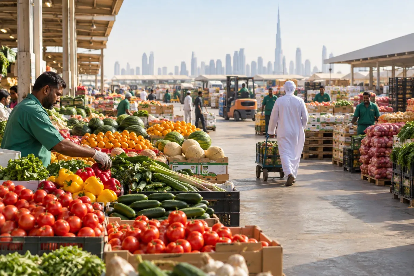 Al Aweer fruit & vegetable market