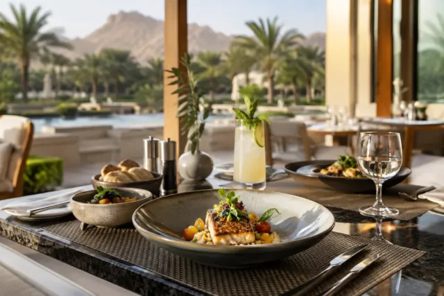 Al Ain Rotana dining