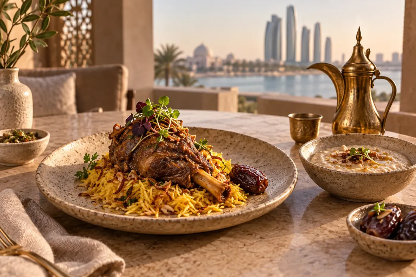 Erth — Emirati fine dining, Emirates Palace